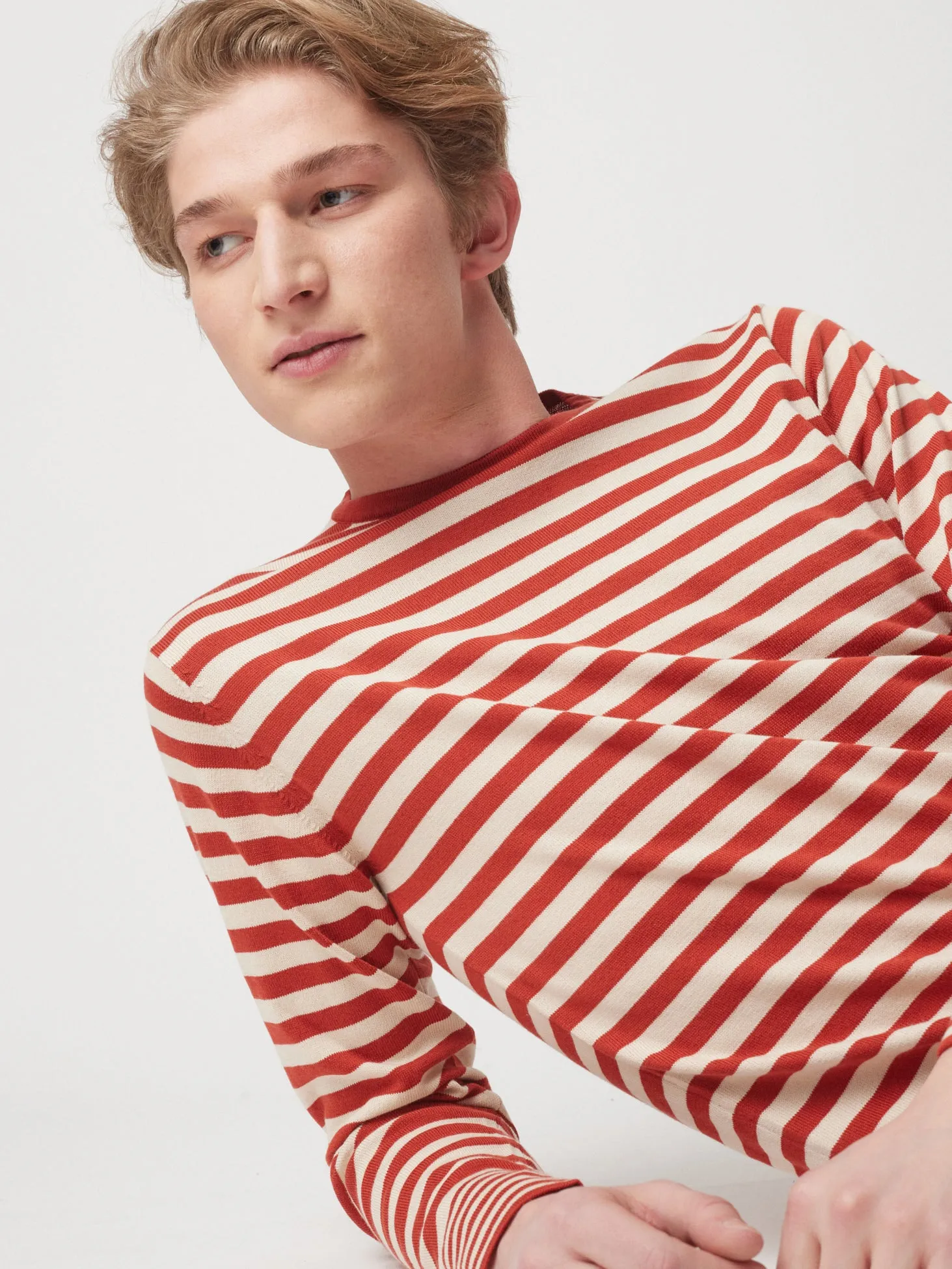AALFEO STRIPED T-SHIRT