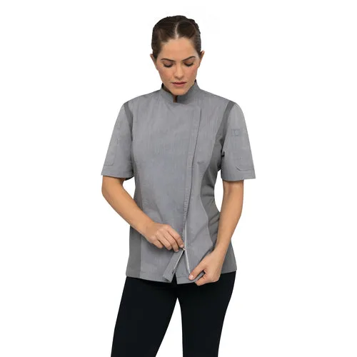 Chef Works BCWSZ006GRY2XL Chef's Coat