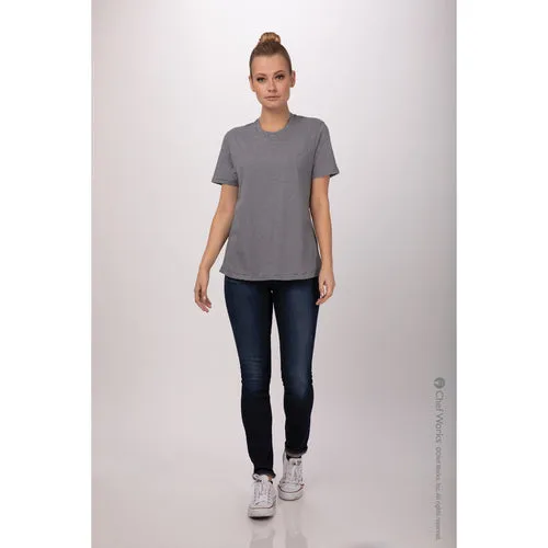 Chef Works SHT01WGRYS Cook's Shirt