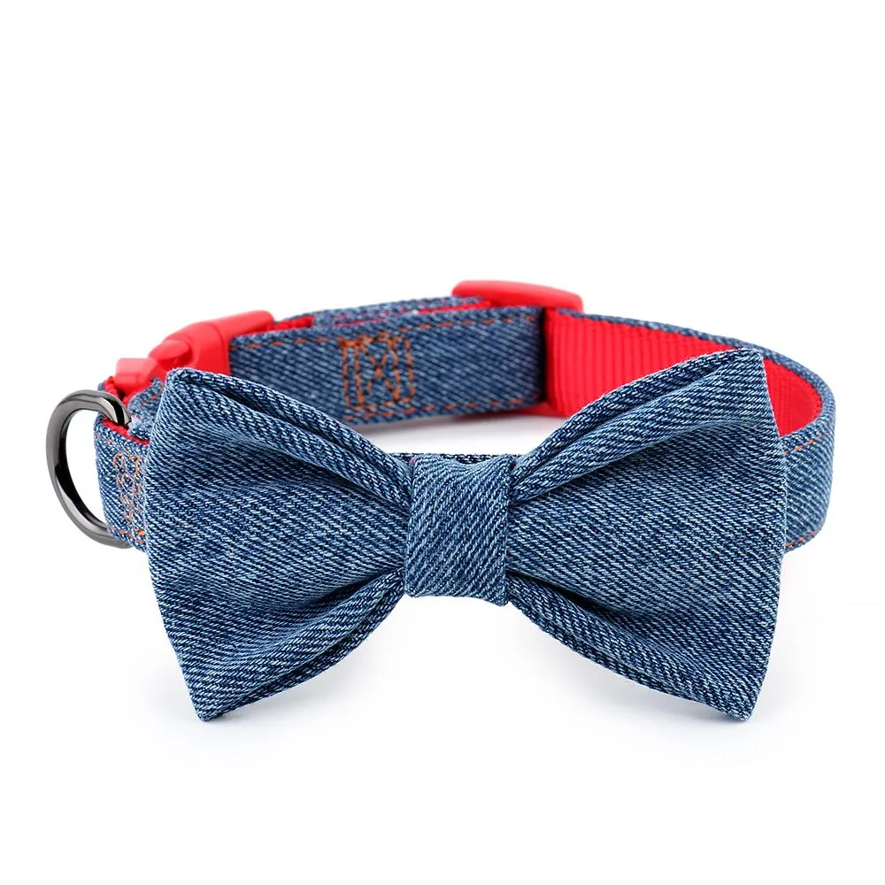 Denim Dog Collar
