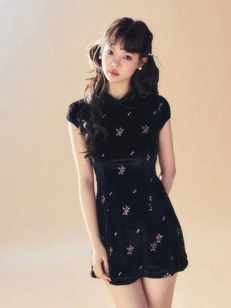 Doll Feeling Cheongsam Dress【s0000007509】