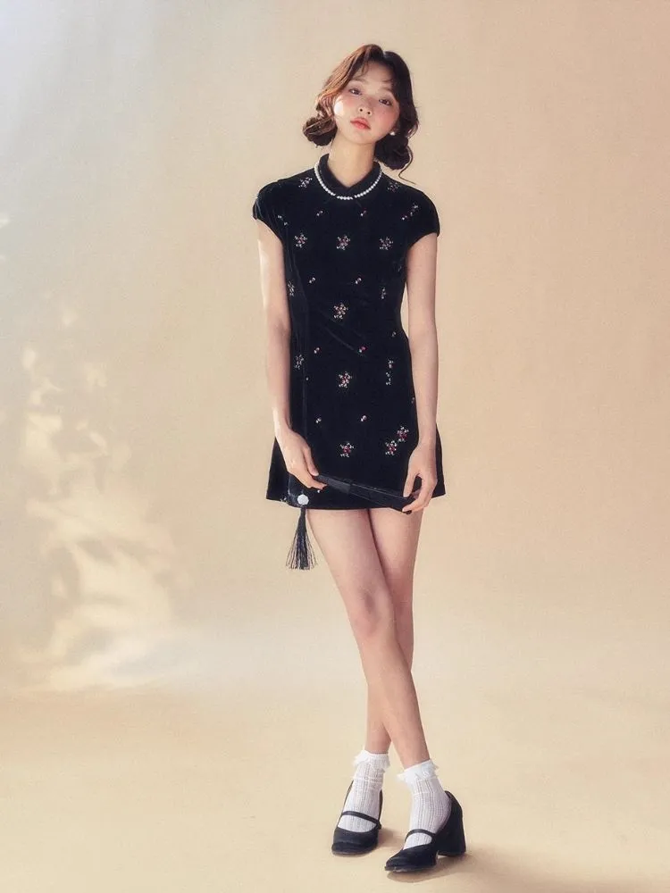 Doll Feeling Cheongsam Dress【s0000007509】