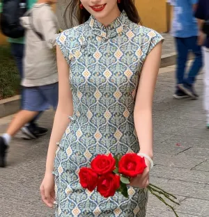 Goldie cheongsam (preorder)