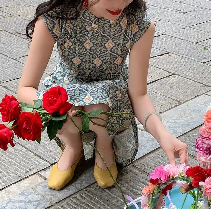 Goldie cheongsam (preorder)