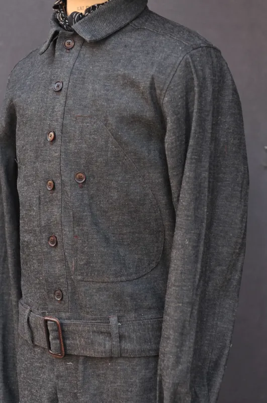 Lindbergh Flight Suit - Cotton linen denim - S, M, L