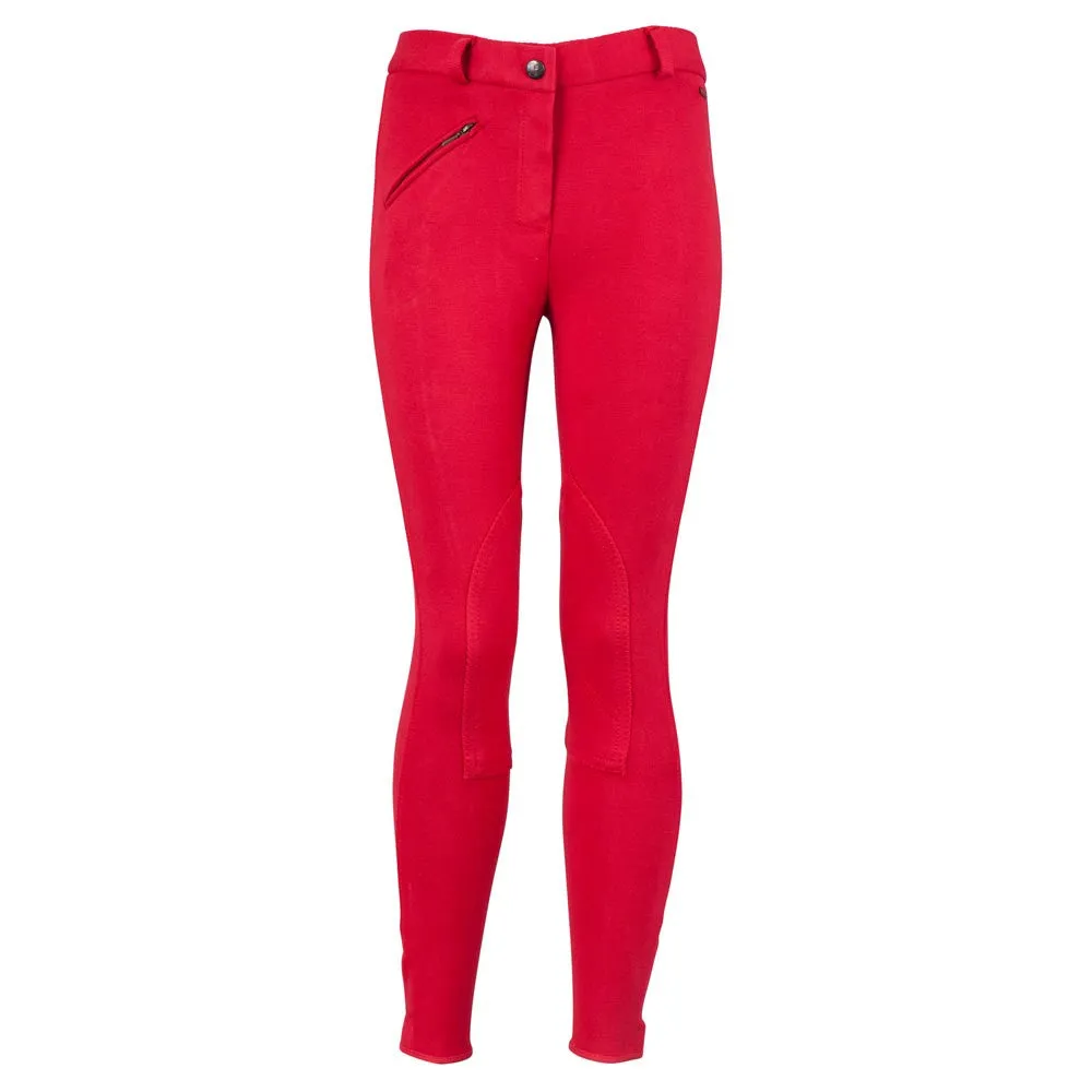 Premiere  - 'Tulip' Riding Breeches . Knee Patch - Junior (CLEARANCE) REG. PRICE 85.00