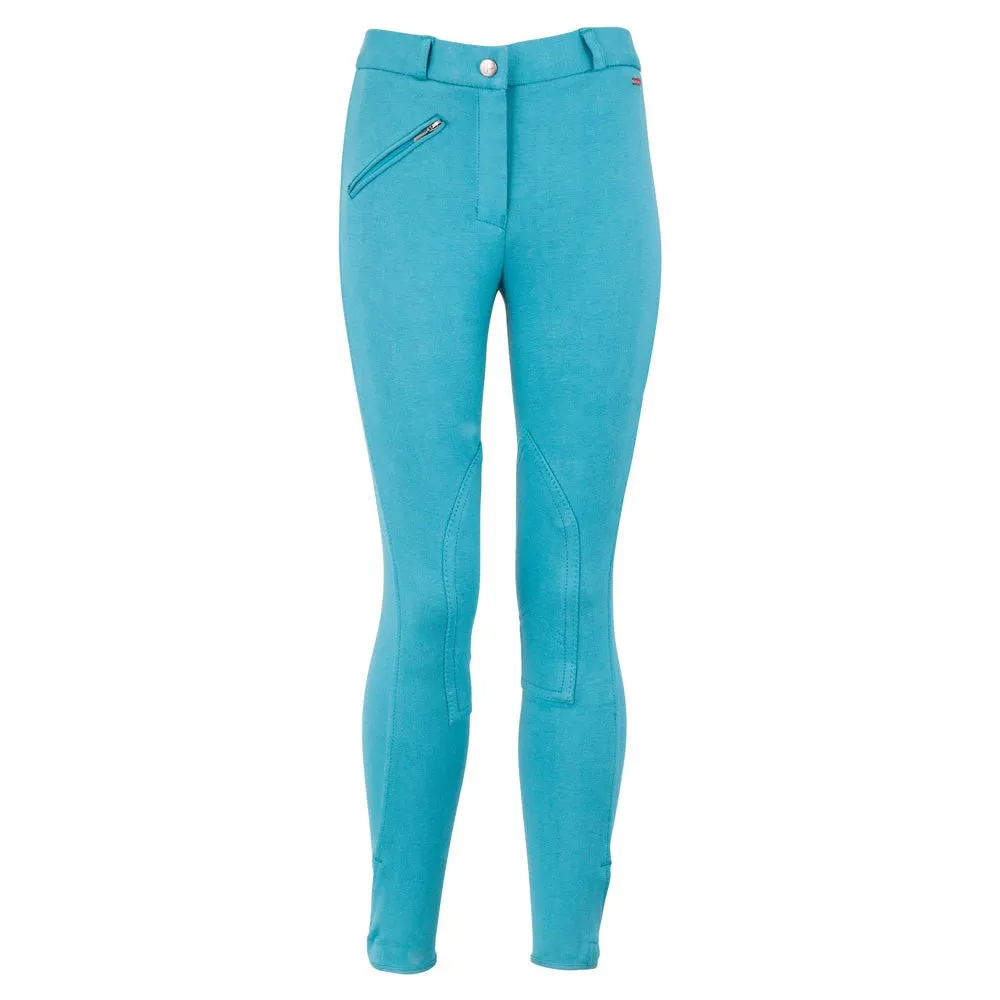 Premiere  - 'Tulip' Riding Breeches . Knee Patch - Junior (CLEARANCE) REG. PRICE 85.00
