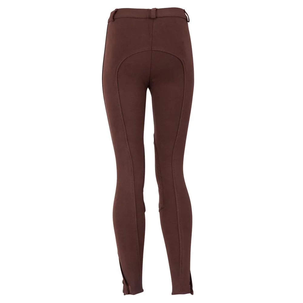 Premiere  - 'Tulip' Riding Breeches . Knee Patch - Junior (CLEARANCE) REG. PRICE 85.00