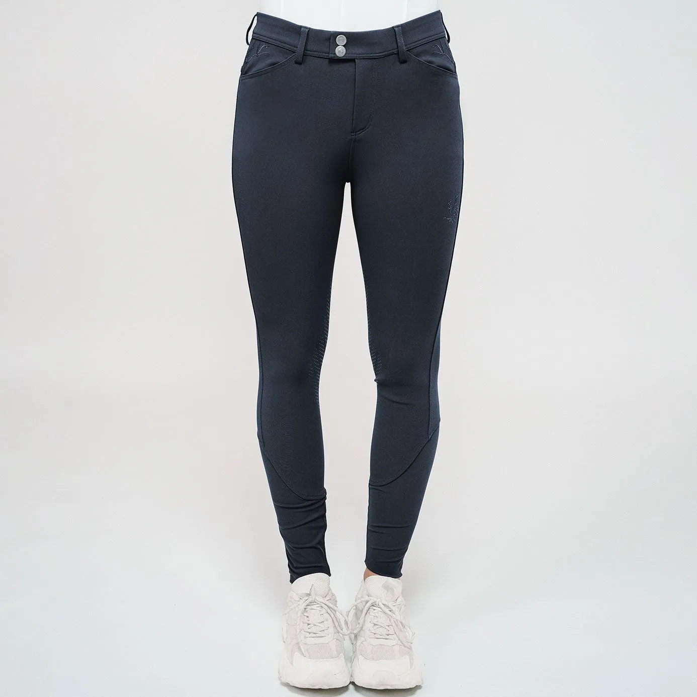 Samshield Jully Crystal Leaf Breeches - Navy