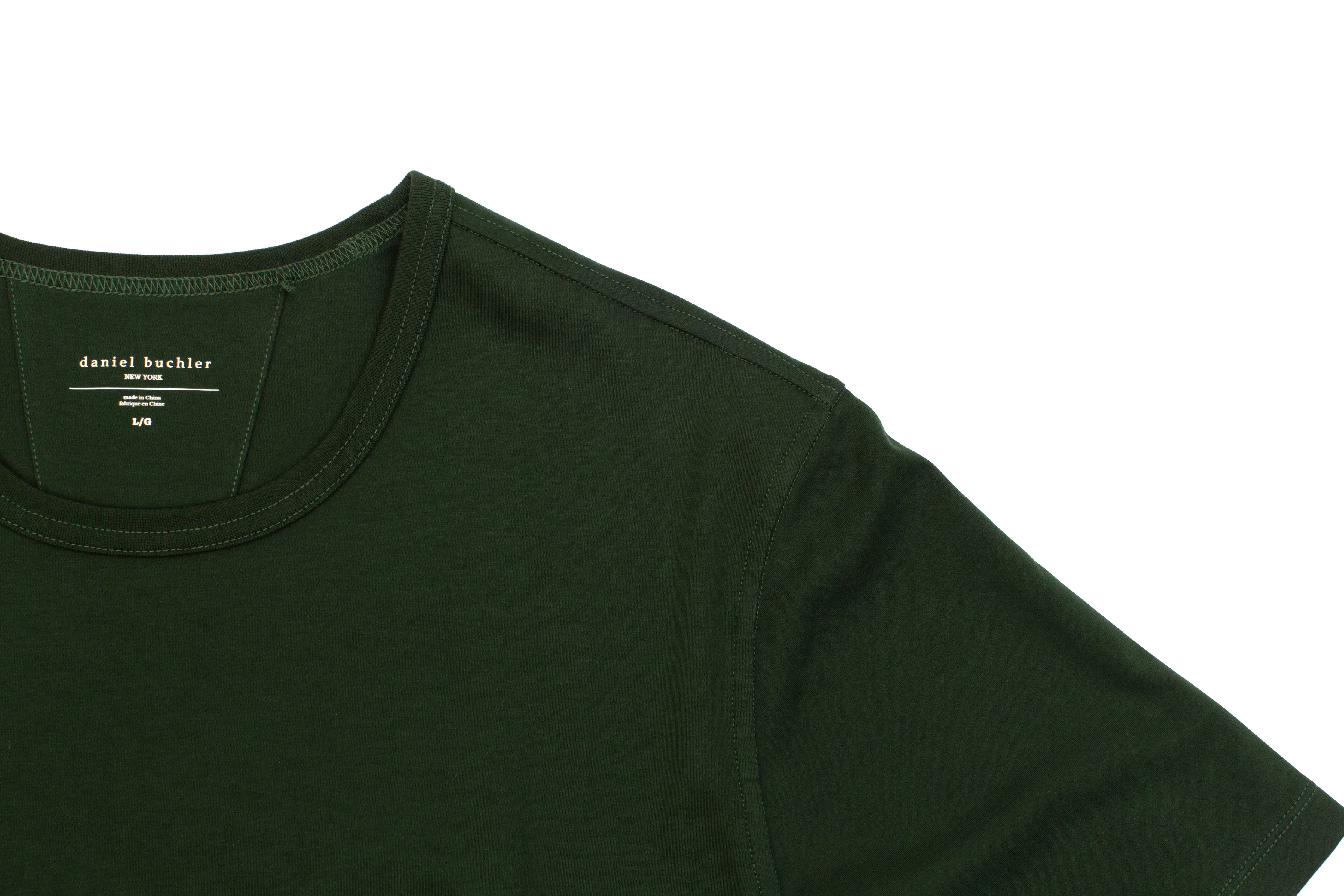 Super Fine Cotton/Spandex Short Sleeve - Olive