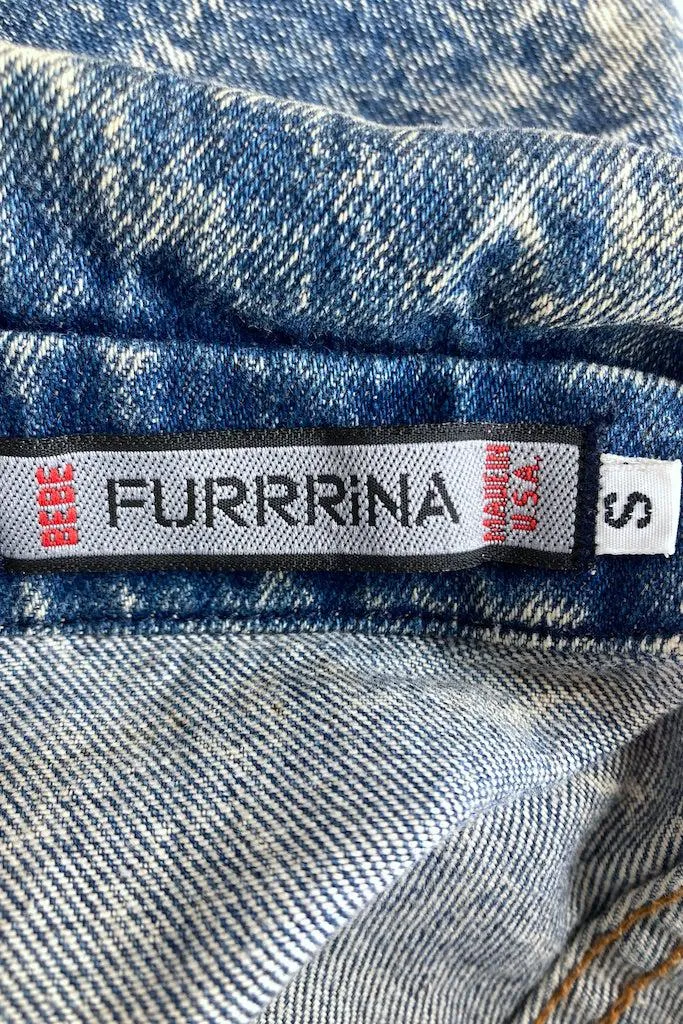 Vintage 80s Acid Washed Denim Jacket
