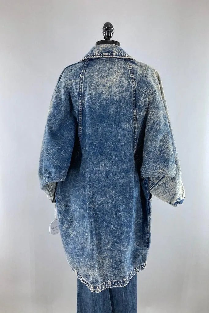Vintage 80s Acid Washed Denim Jacket